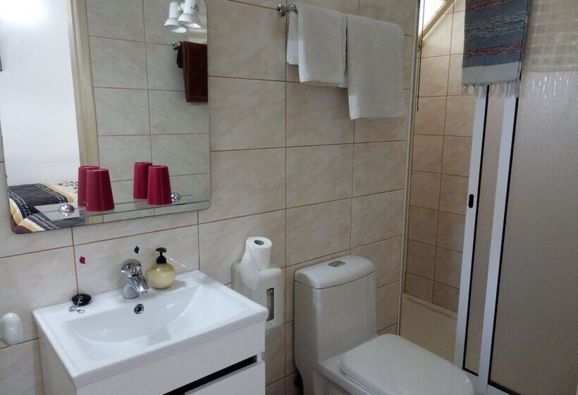 חדר סטנדרט נוף לים עם מרפסת, Pensao Residencial Vila Teresinha