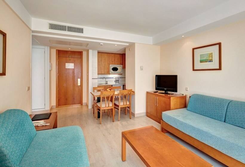 침실 1개 바다 전망 아파트, Hipotels Bahía Grande Aparthotel