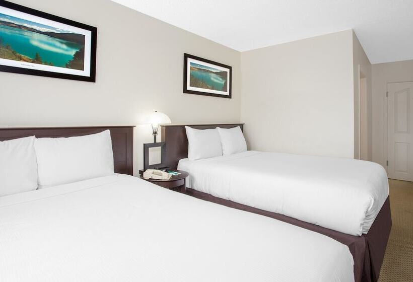 带2个双人床的标准工作室, Barriere Motor Inn