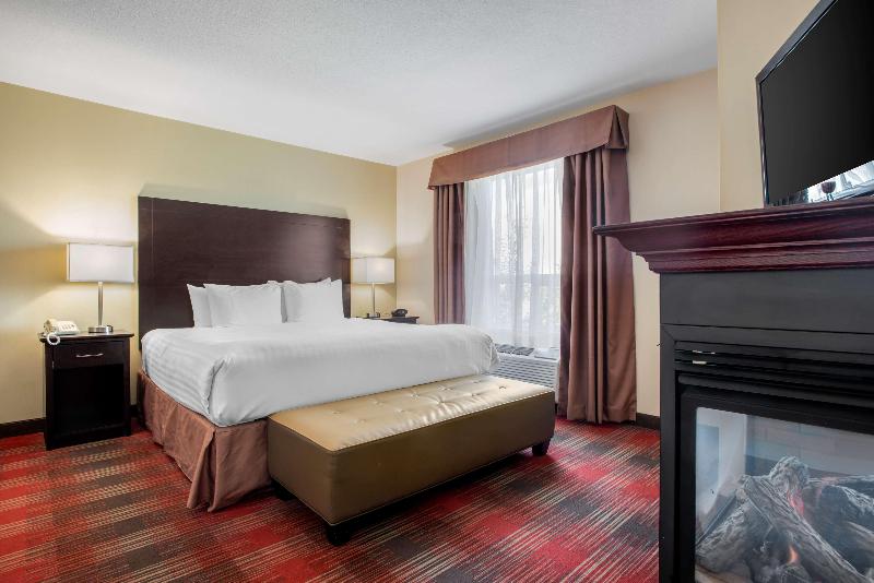 キングサイズベッドのスタンダードルーム, Best Western Plus Red Deer Inn & Suite