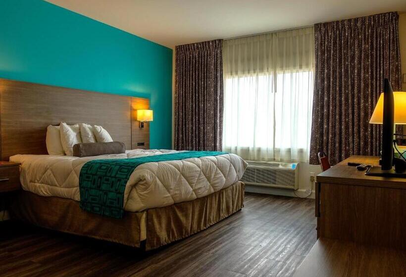 اتاق استاندارد با تخت بزرگ, Motel 6 Sault Ste. Marie, On