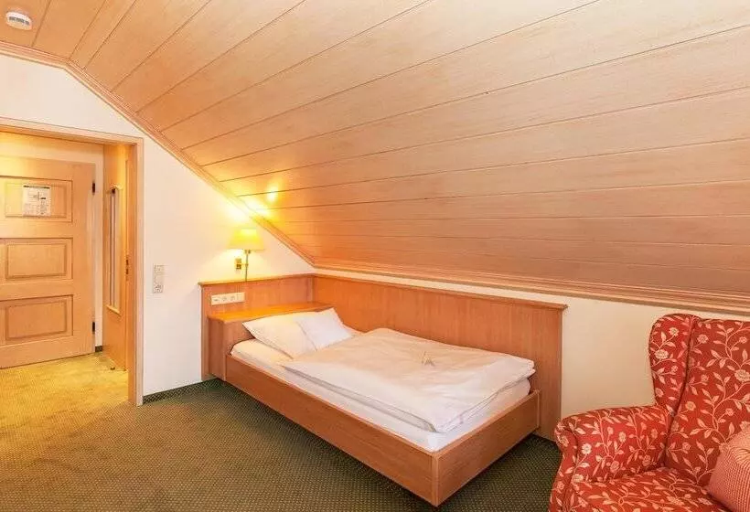スーペリアシングルルーム, Landgasthof Hotel Hirsch