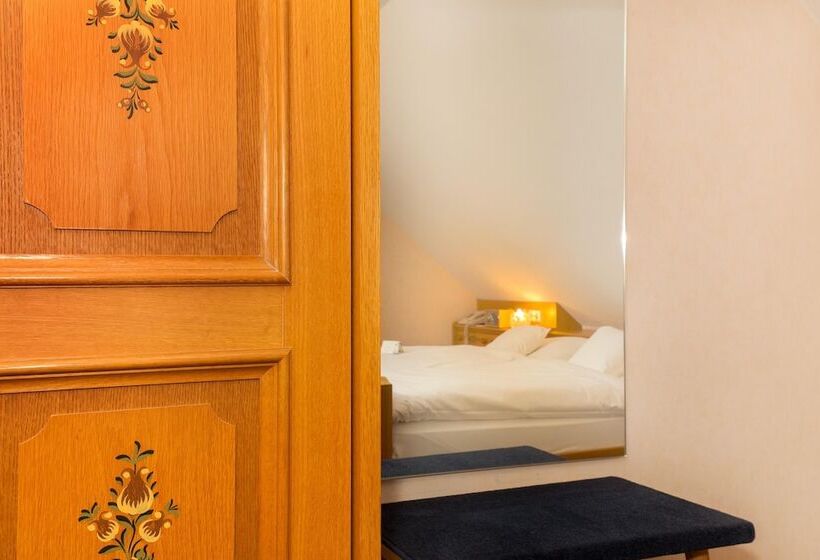 エコノミーシングルルーム, Landgasthof Hotel Hirsch