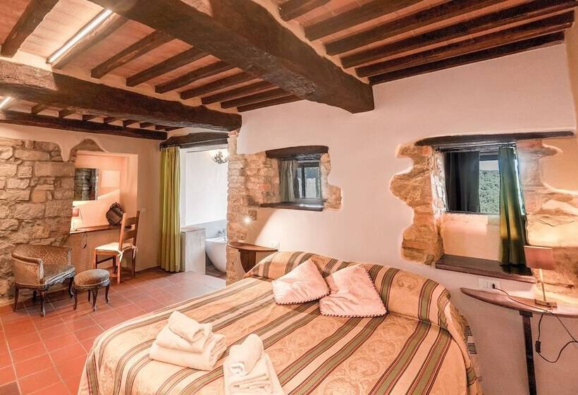 Suíte Júnior, Castello Di Tornano Wine Relais