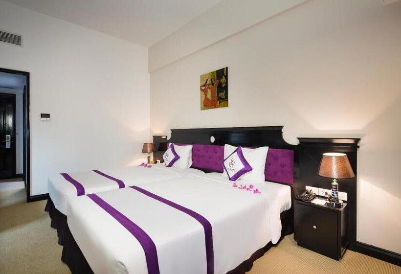 اتاق لوکس با چشم‌انداز شهر, Ttc Hotel   Can Tho