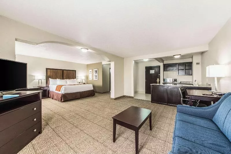 キングサイズベッドのスイートルーム, Comfort Inn Dallas Park Central