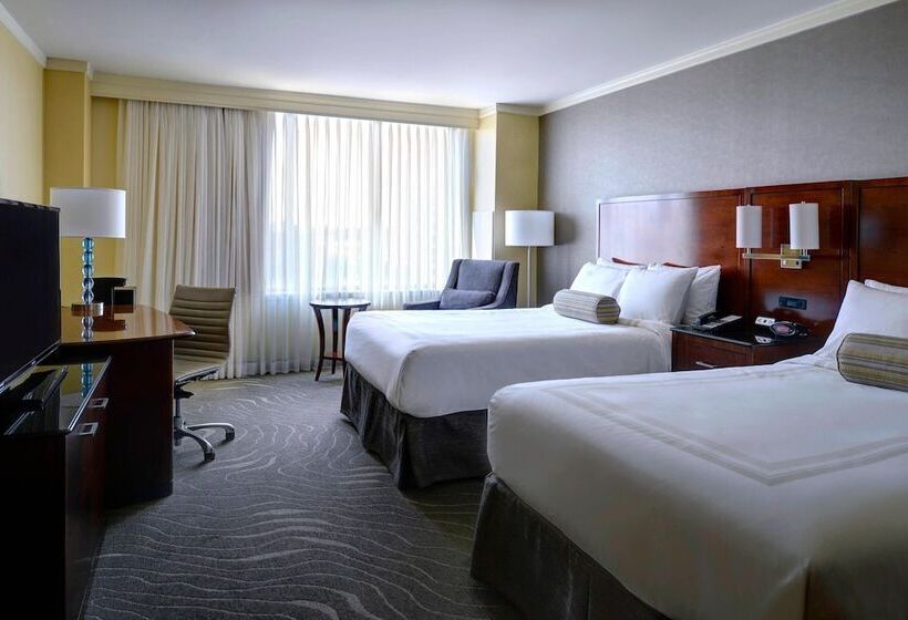스탠다드 룸 더블 침대 2개, Newport News Marriott At City Center
