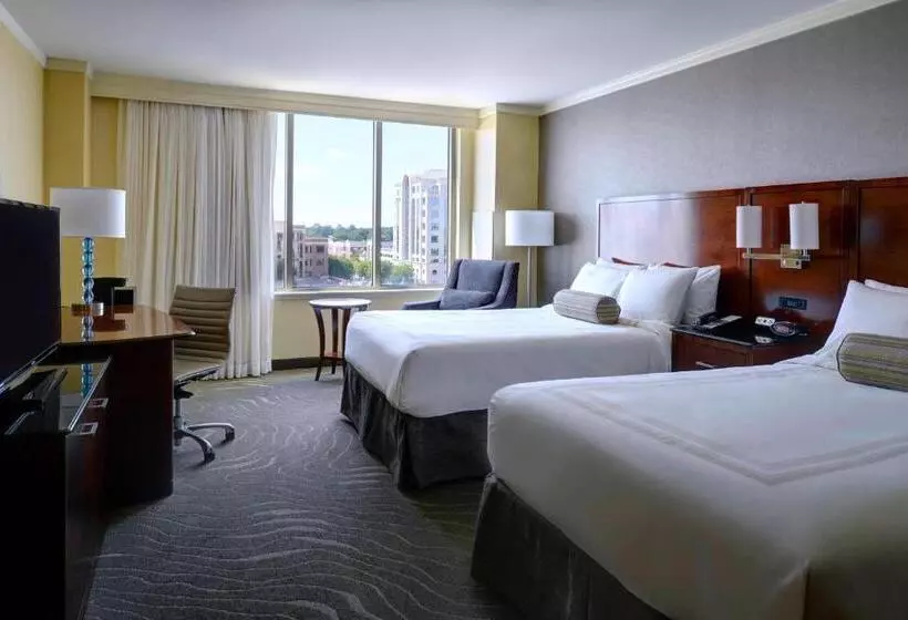 اتاق استاندارد با 2 تخت دوبل, Newport News Marriott At City Center
