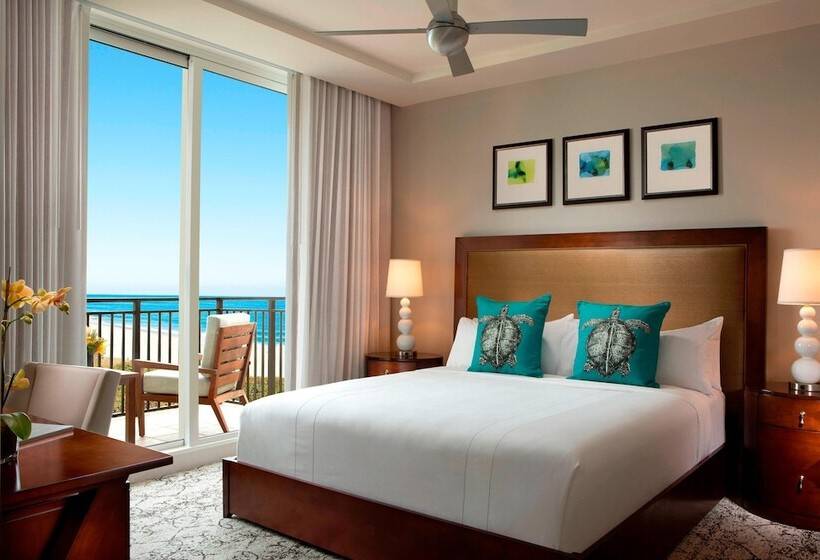 شقة غرفتين مطلة على البحر, Palm Beach Marriott Singer Island Beach Resort & Spa