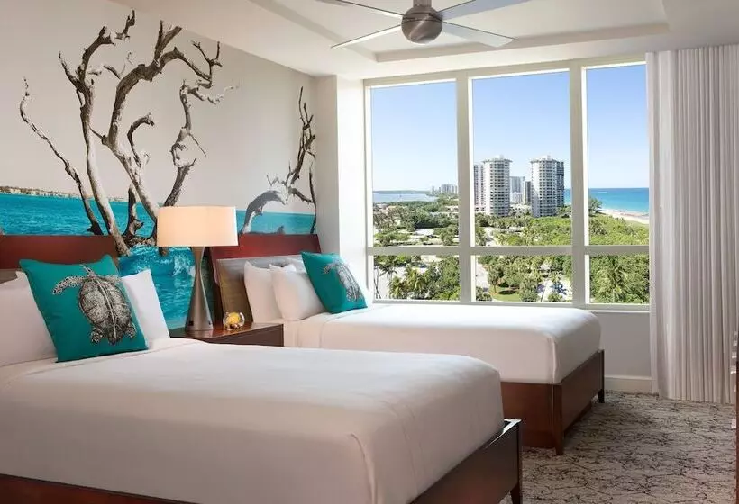 海の見える２ベッドルームアパートメント, Palm Beach Marriott Singer Island Beach Resort & Spa