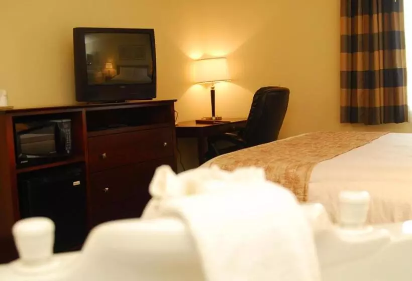 キングサイズベッドのスタンダードルーム, Ramada By Wyndham Bettendorf