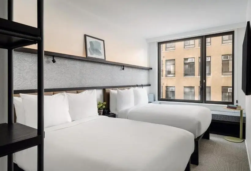 اتاق استاندارد با 2 تخت دوبل, Arlo Midtown