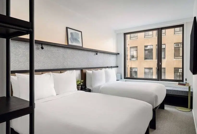 اتاق استاندارد با 2 تخت دوبل, Arlo Midtown