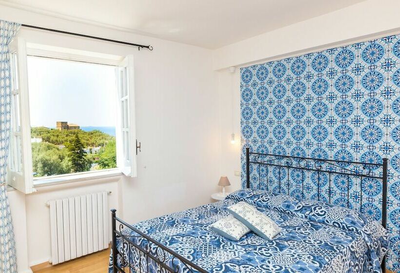 带花园景观的古典房间, Villa Carolina Country House