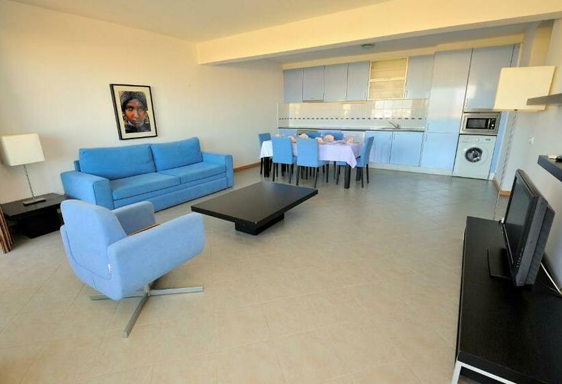 דירת שני חדרים עם מרפת, Oceano Atlantico Apartamentos Turisticos