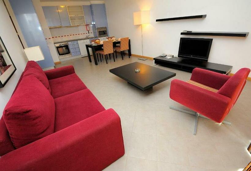 דירה בת חדר שינה 1 עם מרפסת, Oceano Atlantico Apartamentos Turisticos