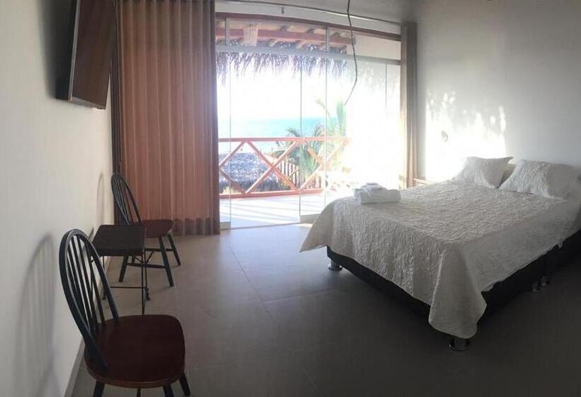 豪华海景房带阳台, Origenes Spa & Lodging