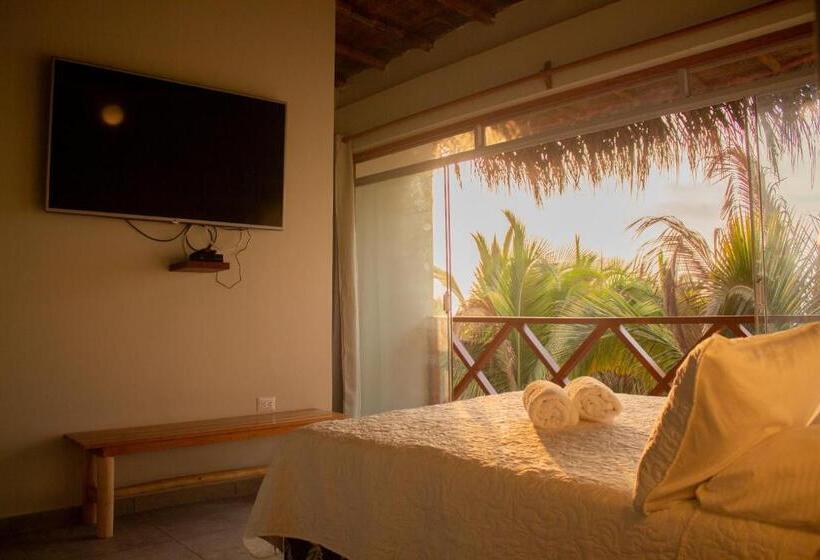 标准间带阳台, Origenes Spa & Lodging