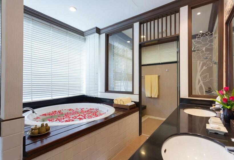 וילה עם חדר שינה אחד ובריכת שחיה, Alpina Phuket Nalina Resort & Spa