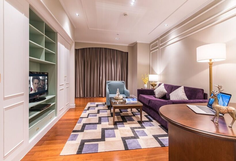 آپارتمان پریمیوم 1 خوابه, Green Court Residence City Center  Shanghai