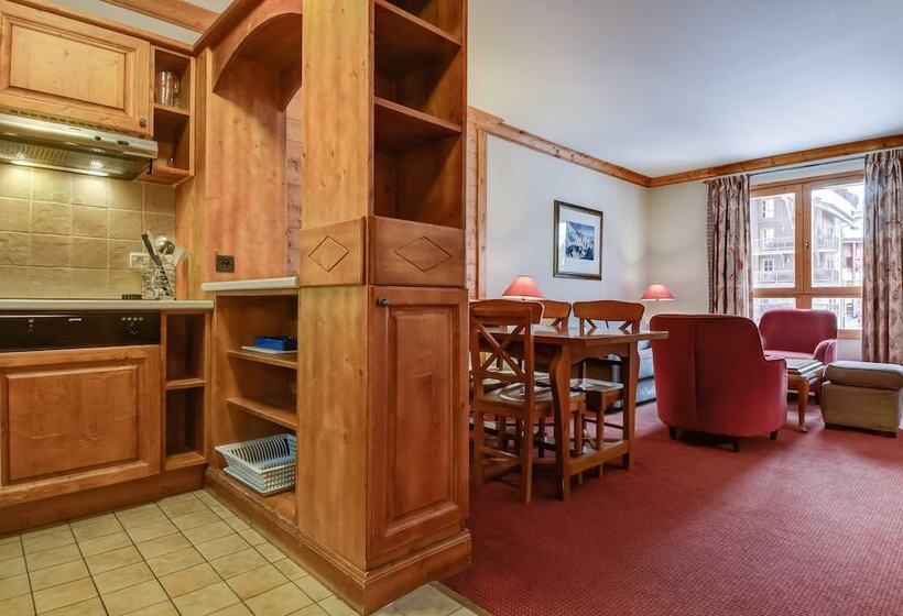 شقة غرفة واحدة, Résidence Pierre & Vacances Premium Arc 1950 Le Village