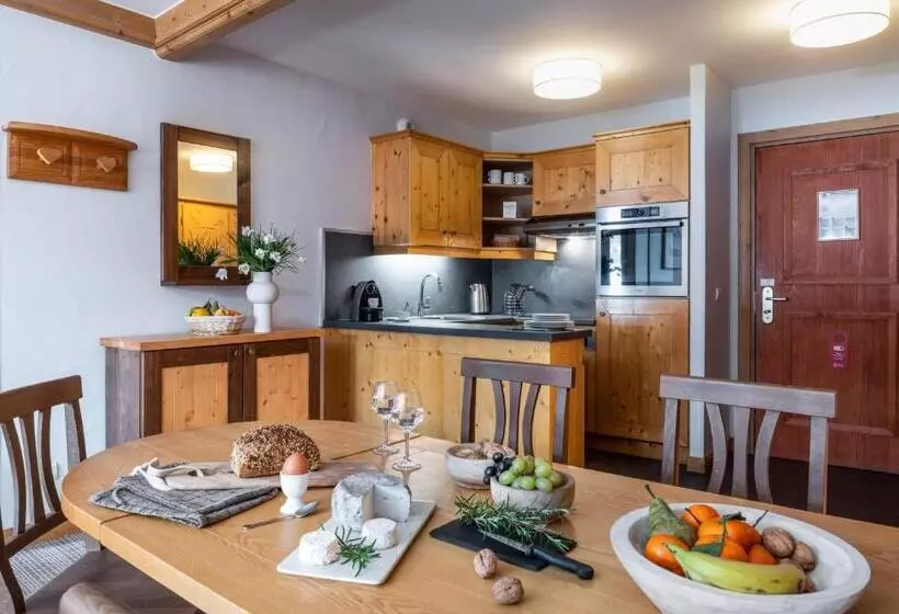 آپارتمان سوپریور 2 خوابه, Résidence Pierre & Vacances Premium Arc 1950 Le Village