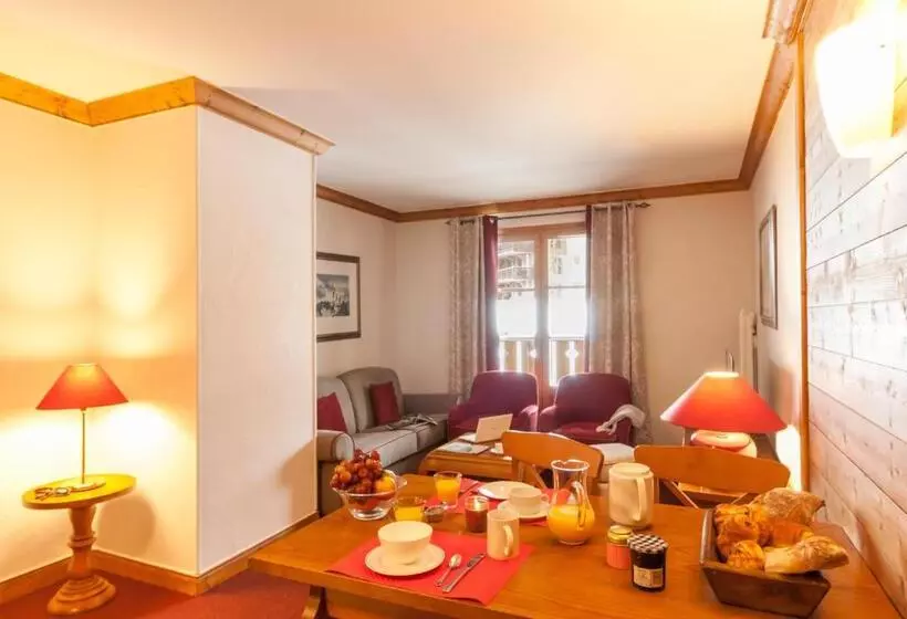آپارتمان 1 خوابه با چشمانداز, Résidence Pierre & Vacances Premium Arc 1950 Le Village