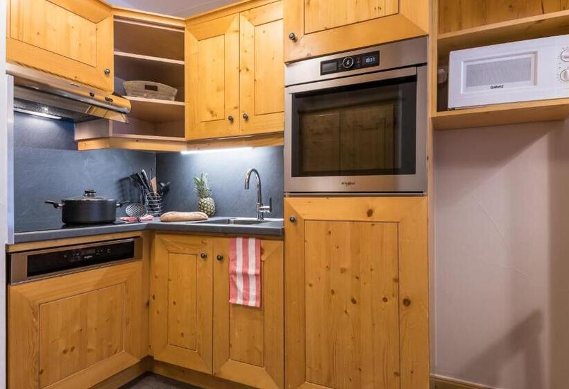 شقة غرفة واحدة, Résidence Pierre & Vacances Premium Arc 1950 Le Village