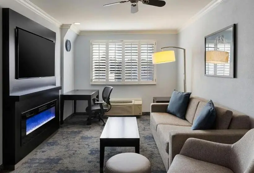 キングサイズベッドのスイートルーム, City Express by Marriott Manhattan Beach