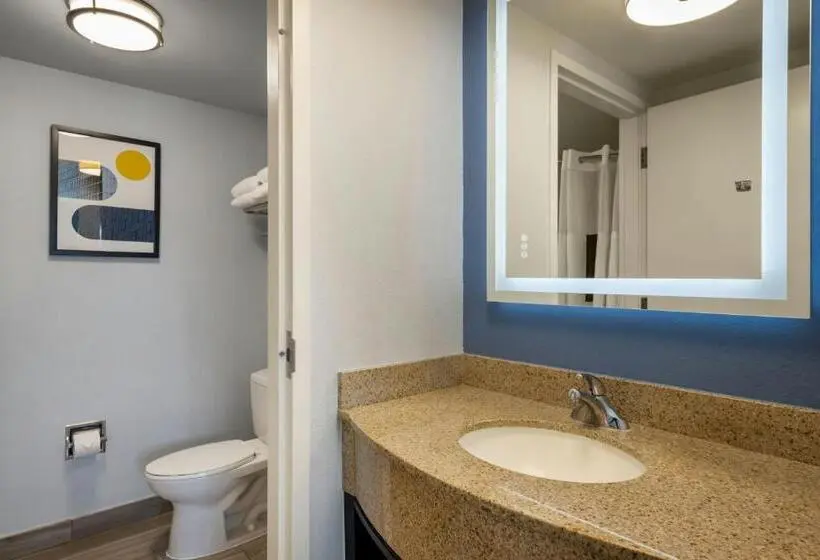キングサイズベッドのスイートルーム, City Express by Marriott Manhattan Beach