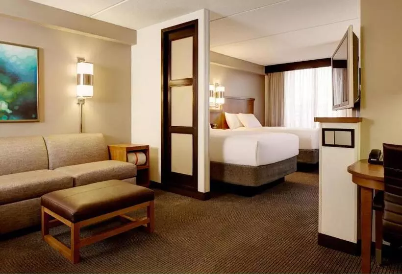 ２ダブルベッドのスタンダードルーム, Hyatt Place Fremont/silicon Valley