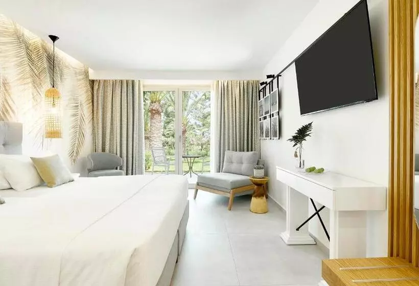 庭の見えるシングルルーム, Iberostar Selection Creta Marine