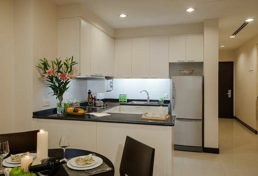 آپارتمان لوکس 1 خوابه, Somerset Hoa Binh Hanoi