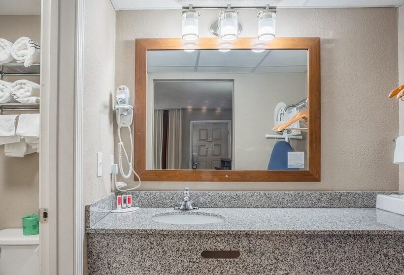 带2个双人床的标准工作室, Super 8 By Wyndham Downtown Gatlinburg At Convention Center