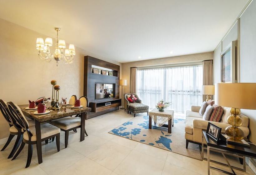 Апартаменты Deluxe 2 Спальни, Ascott Guangzhou