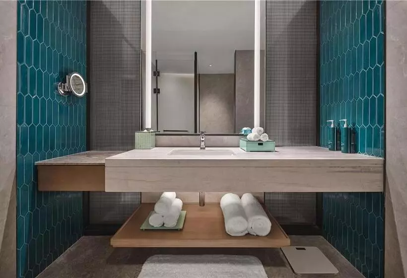 اتاق اجرایی با تخت بزرگ, Hilton Madrid Airport