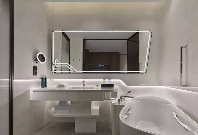 اتاق اجرایی با تخت بزرگ, Hilton Madrid Airport