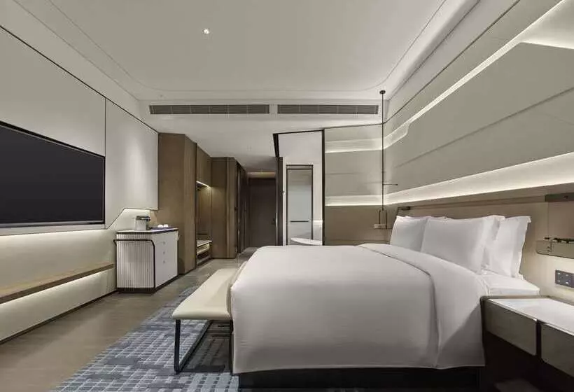 اتاق اجرایی با تخت بزرگ, Hilton Madrid Airport