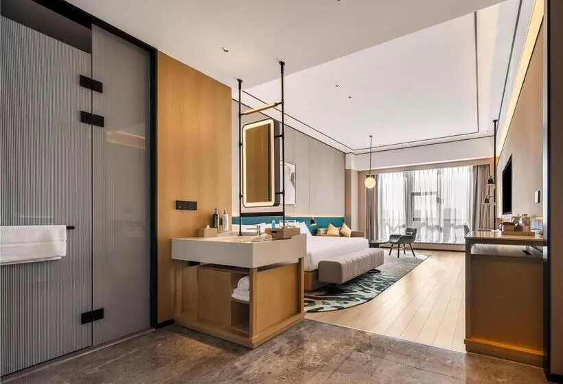 اتاق لوکس با تخت بزرگ, Hilton Madrid Airport