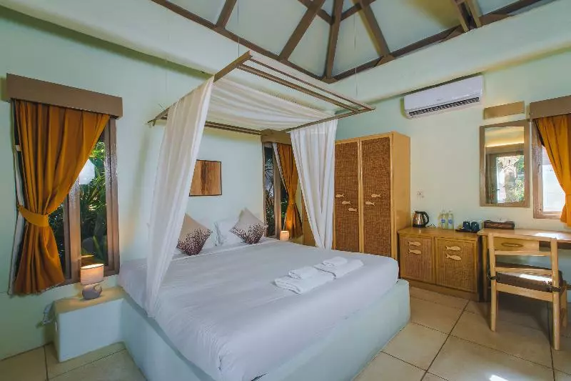 ویلای 1 خوابه با چشم‌انداز دریا, Punnpreeda Beach Resort   Sha Plus Certified
