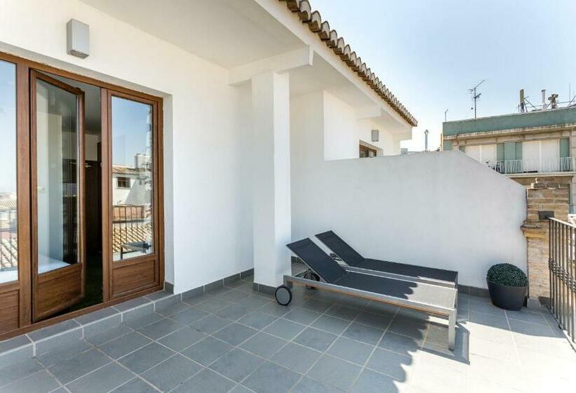 Standardrum med Terrass, Room Mate Leo