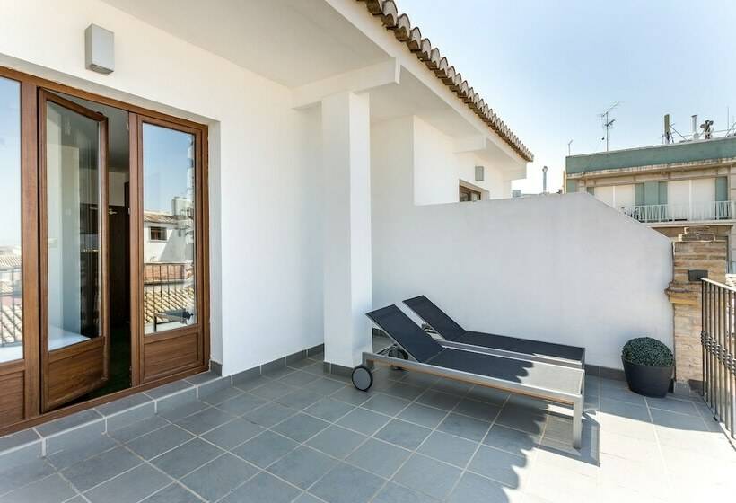 Standardrum med Terrass, Room Mate Leo