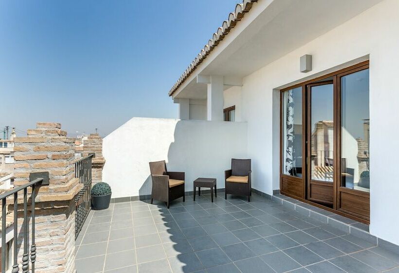 Standardrum med Terrass, Room Mate Leo