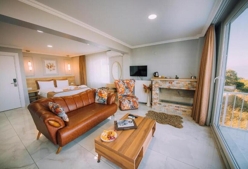 标准间带漩涡浴缸, Sapanca View