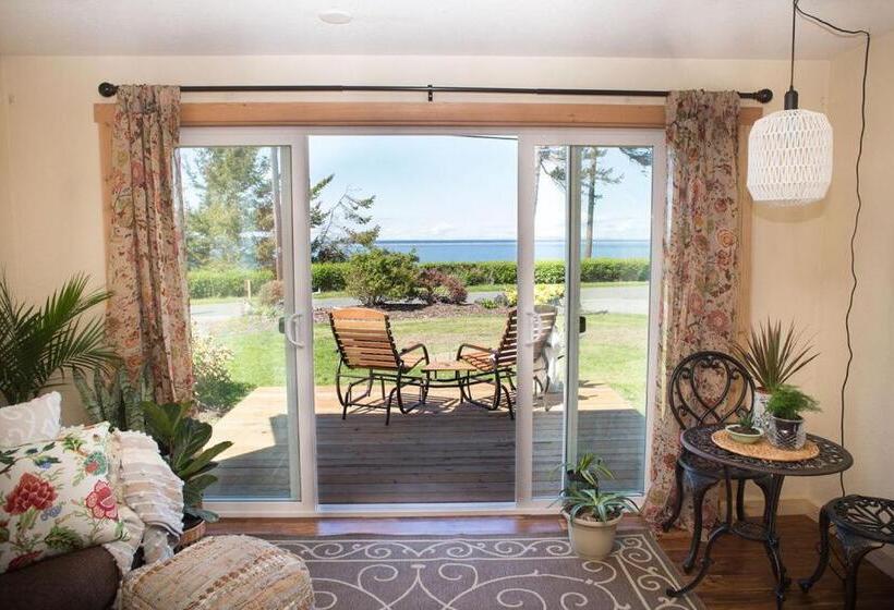 キングサイズベッドのスイートルーム, Dungeness Bay Cottages