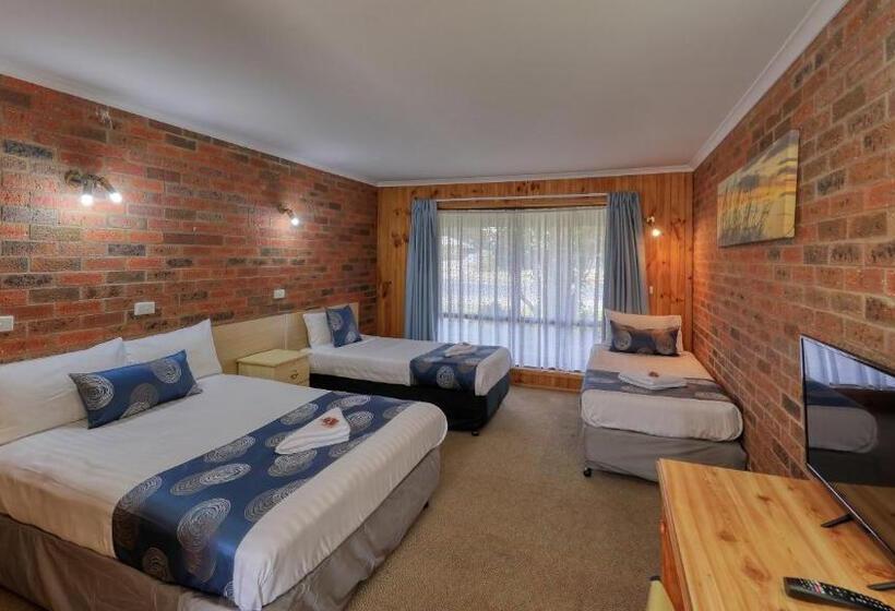 غرفة قياسية رباعية, Barham Riverland Motel