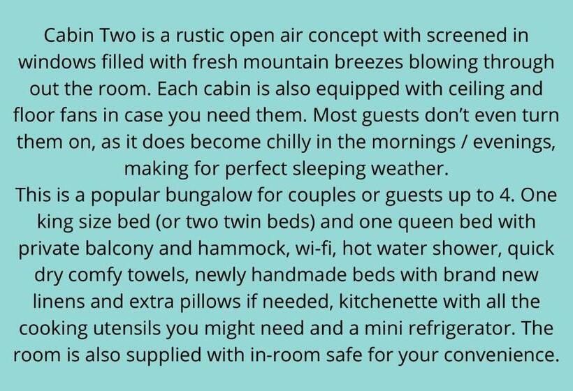 غرفة قياسية مطلّة علي البحر, Pacific Edge Eco Lodge