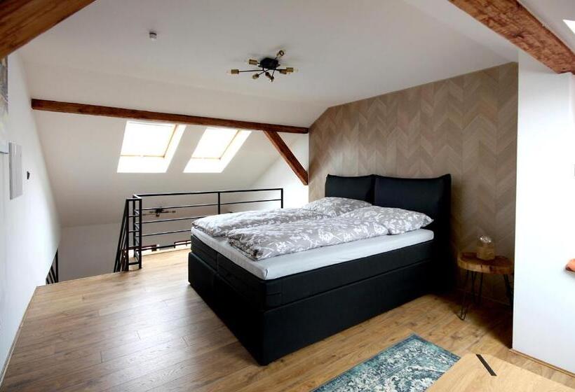 침실 1개 복층 룸, Jez&spi Sušice