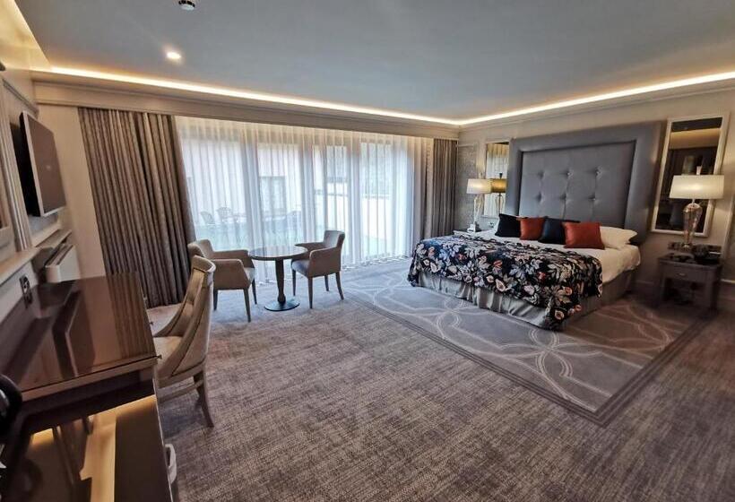 غرفة ديلوكس مزودة بشرفة, Errigal Country House