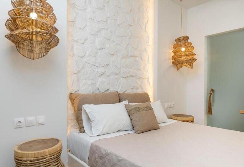 غرفة ديلوكس مزودة بشرفة, Naxos Petite Studios